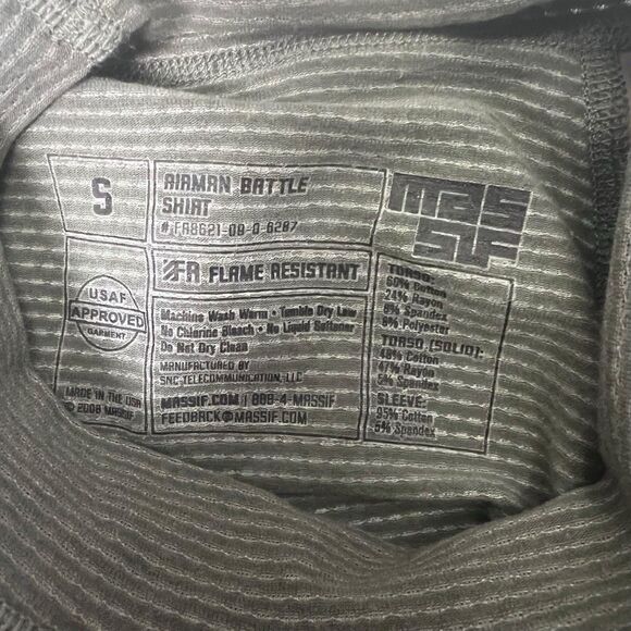 Massif Shirt Mens‎ Small Airman FR - Picture 3 of 7